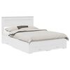 vidaXL Bed Frame with Drawer White 150 x 200 cm Engineered Wood