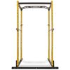 vidaXL Fitness Power Rack 140x145x214 cm Yellow and Black