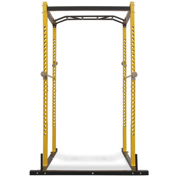 vidaXL Fitness Power Rack 140x145x214 cm Yellow and Black