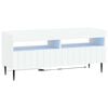 vidaXL LED TV Cabinet ZWOLLE 100 x 35 x 43 cm White Engineered Wood