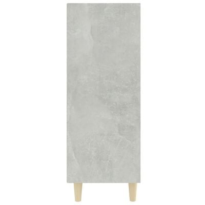 vidaXL Sideboard Concrete Grey 69.5x32.5x90 cm Engineered Wood