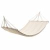 vidaXL Hammock with Bar 210 x 150 cm Cream