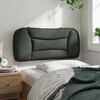 vidaXL Headboard Cushion "Hvar" Dark Grey 90 cm Fabric