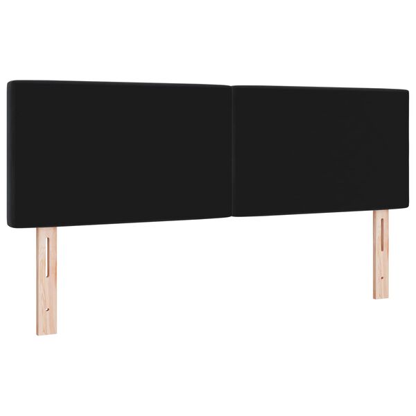 vidaXL Headboard Black 160 cm Velvet