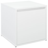 vidaXL Box Drawer White 40.5x40x40 cm Engineered Wood