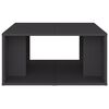 vidaXL Coffee Tables 4 pcs Grey 33x33x33 cm Engineered Wood