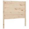 vidaXL Headboard 96x4x100 cm Solid Wood Pine