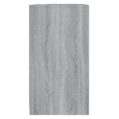 vidaXL Sideboard Grey Sonoma 70x40.5x75 cm Engineered Wood