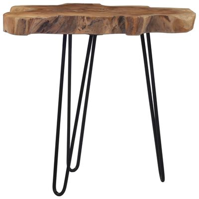vidaXL Coffee Table (60-70)x45 cm Teak Wood