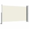 vidaXL Patio Retractable Side Awning 140 x 300 cm Cream