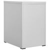 vidaXL Filing Cabinet Light Grey 46x62x72.5 cm Steel