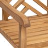 vidaXL Garden Chair 2 pcs 60 x 58 x 90 cm Solid Teak Wood