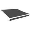 vidaXL Awning Top Sunshade Canvas Anthracite 600x300 cm