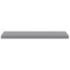 vidaXL Floating Wall Shelves 4 pcs Grey 90x23.5x3.8 cm MDF