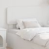 vidaXL Headboard with Headboard White 90 cm Engineered wood