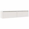 vidaXL Wall Cabinets 2 pcs White 80x30x35 cm Solid Wood Pine