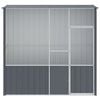 vidaXL Bird Cage Anthracite 215x78x200 cm Galvanised Steel
