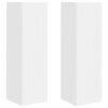 vidaXL TV Wall Cabinet 2 pcs White Engineered Wood