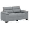 vidaXL 2-Seater Sofa&nbsp;Light Grey 160x81x84 cm Fabric