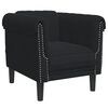 vidaXL 3 Piece Sofa Set Black Velvet