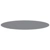 vidaXL Pool Ground Cloth Light Grey &Oslash;306 cm Polyester Geotextile