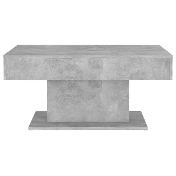 vidaXL Coffee Table Concrete Grey 96x50x45 cm Engineered Wood