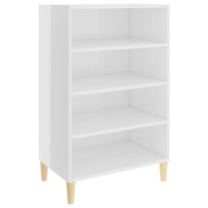 vidaXL Sideboard | High gloss white | Engineered wood | 57x35x90 cm