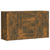 vidaXL Sideboard Smoked Oak 120x36x69 cm Engineered Wood