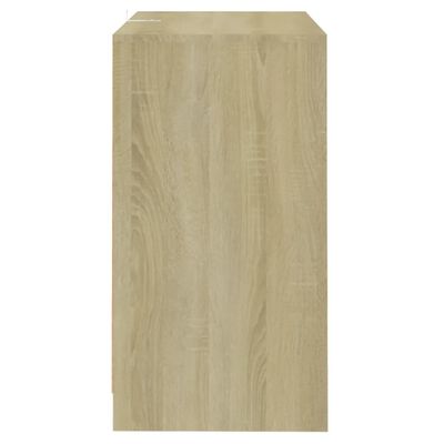 vidaXL Sideboard Sonoma Oak 70x41x75 cm Engineered Wood