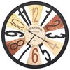 vidaXL Wall Clock Metal 60 cm Multicolour