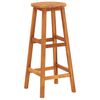 vidaXL Bar Stools 8 pcs Solid Wood Acacia