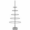 vidaXL Metal Christmas Tree for Decoration Black 90 cm