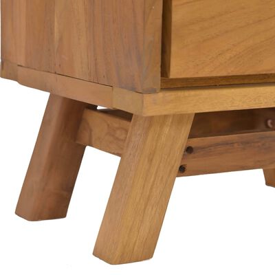 vidaXL Bedside Cabinet 40x30x45 cm Solid Teak Wood