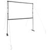 vidaXL Projection Screen with Stands 100 Inch 16:9