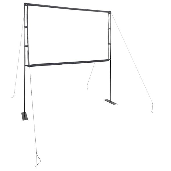 vidaXL Projection Screen with Stands 100 Inch 16:9