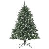 vidaXL Artificial Christmas Tree with 150 LEDs with Stand Green 150 cm
