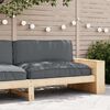 vidaXL Pallet Cushion for suitable for Seat Anthracite