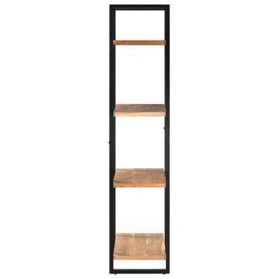 vidaXL 4-Tier Bookcase 80x40x180 cm Solid Acacia Wood