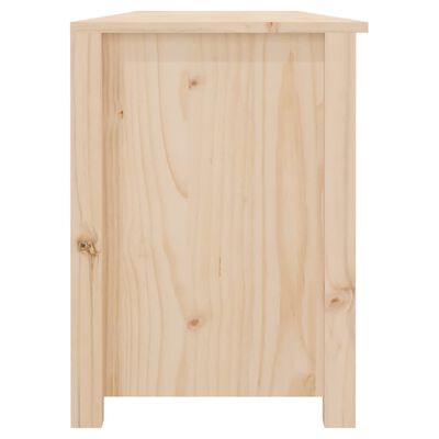 vidaXL Shoe Bench 160x36.5x50 cm Solid Wood Pine