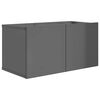vidaXL 10 Piece TV Cabinet Set High Gloss Grey Engineered Wood