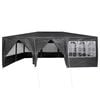 vidaXL Party Tent Anthracite and White 600 x 400 x 266 cm