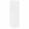 vidaXL Corner Cabinet White 27.5 x 27 x 102 cm Engineered Wood