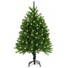 vidaXL Artificial Pre-lit Christmas Tree 120 cm Green