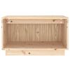 vidaXL TV Cabinet 60x35x35 cm Solid Wood Pine