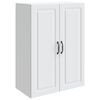 vidaXL Wall-Mounted Cabinet 66 x 34.5 x 90 cm Engineered Wood White