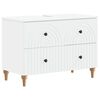 vidaXL Bathroom Sink Cabinet ALKMAAR White 82 x 41x 59 cm