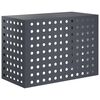 vidaXL Air Conditioner Cover Anthracite 100 x 50 x 70 cm Steel