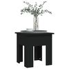 vidaXL Coffee Table Black 40x40x42 cm Engineered Wood