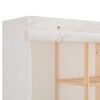 vidaXL Wardrobe White 173x40x170 cm Fabric