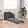 vidaXL Sofa Bed Dark Grey 65 x 80 x 83 cm Fabric